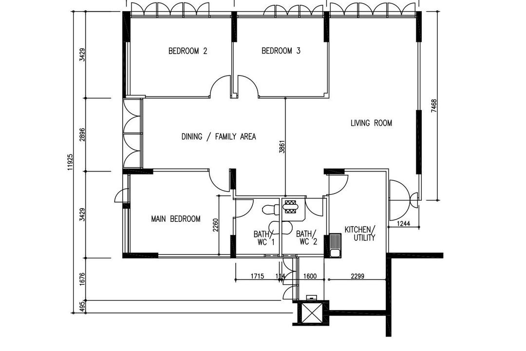 Unique Layout Ideas For A Room Point Block Hdb Flat Lifestyle News